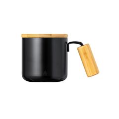 Vue Tasse Thermique Claire de couleur noir| Krokrodeal