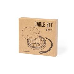 Vue générale Set Câbles de Charge Chaconix | Krokrodeal