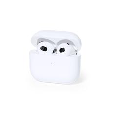 Vue Écouteurs Dodiax de couleur blanc| Krokrodeal