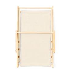 Vue Chaise d'Animaux de Compagnie Diny de couleur beige| Krokrodeal