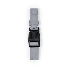 Vue Collier Mastif de couleur gris| Krokrodeal