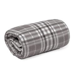 Vue Couverture Barzagli de couleur gris| Krokrodeal