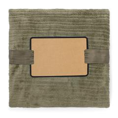 Vue Couverture Cindra de couleur marron| Krokrodeal