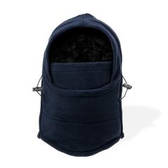 Vue Tour de Cou et Bonnet Tecko de couleur bleu| Krokrodeal