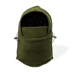Vue Tour de Cou et Bonnet Tecko de couleur vert| Krokrodeal