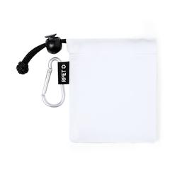 Vue Poncho Claytop de couleur blanc| Krokrodeal