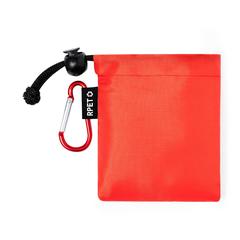 Vue Poncho Claytop de couleur rouge| Krokrodeal