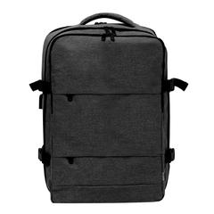 Vue Sac à Dos Myriax de couleur noir| Krokrodeal