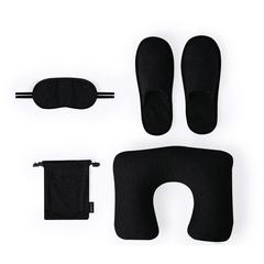 Vue Set Voyage Alkes de couleur noir| Krokrodeal