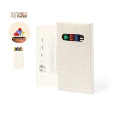 Vue générale Boîte Crayons Ensemencé Fyser | Krokrodeal
