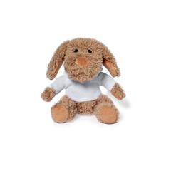 Vue Peluche Chamox de couleur marron| Krokrodeal