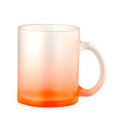 Vue Tasse Sublimation Osaka de couleur orange| Krokrodeal
