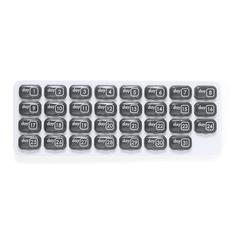 Vue Pilulier Stexio de couleur gris| Krokrodeal