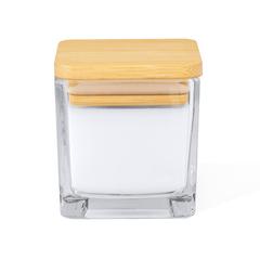 Vue Bougie Aromatique Safron de couleur blanc| Krokrodeal