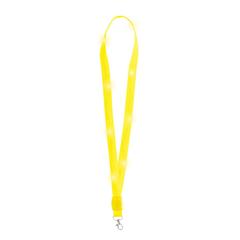 Vue Lanyard Wilou de couleur jaune| Krokrodeal