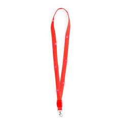 Vue Lanyard Wilou de couleur rouge| Krokrodeal