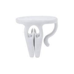 Vue Pince Porte-Gobelet Tusca de couleur blanc| Krokrodeal