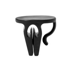 Vue Pince Porte-Gobelet Tusca de couleur noir| Krokrodeal