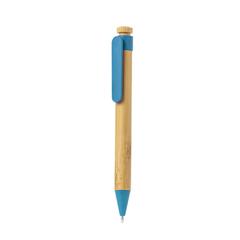Vue Stylo Melky de couleur bleu| Krokrodeal