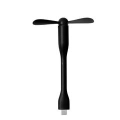 Vue Ventilateur Irvinton de couleur noir| Krokrodeal