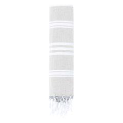 Vue Paréo Serviette Harlow de couleur gris| Krokrodeal