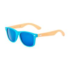 Vue Lunettes de Soleil Ferguson de couleur bleu| Krokrodeal