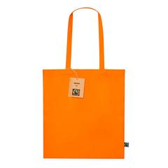 Vue Sac Inova Fairtrade de couleur orange| Krokrodeal