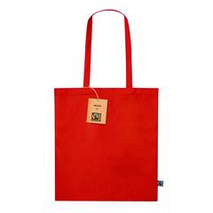 Vue Sac Inova Fairtrade de couleur rouge| Krokrodeal