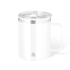 Vue Tasse Thermique Suprax de couleur blanc| Krokrodeal