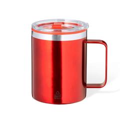 Vue Tasse Thermique Suprax de couleur rouge| Krokrodeal