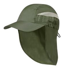 Vue Casquette Levant de couleur vert| Krokrodeal