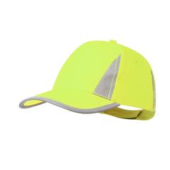 Vue Casquette Brixa de couleur jaune| Krokrodeal