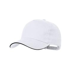 Vue Casquette Mimax de couleur blanc| Krokrodeal