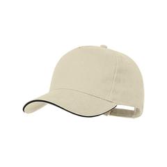 Vue Casquette Mimax de couleur beige| Krokrodeal