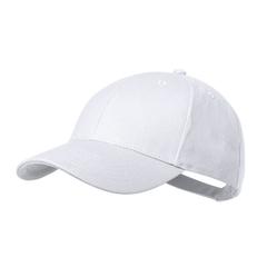 Vue Casquette Calipso de couleur blanc| Krokrodeal