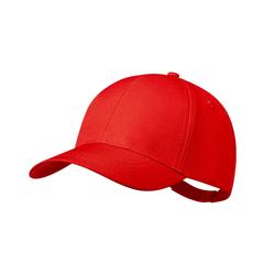 Vue Casquette Oconor de couleur rouge| Krokrodeal