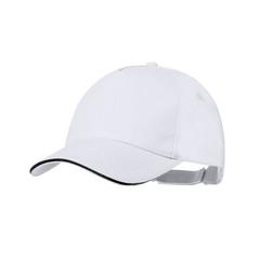 Vue Casquette Sandrok de couleur blanc| Krokrodeal