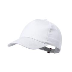 Vue Casquette Brauner de couleur blanc| Krokrodeal