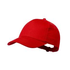 Vue Casquette Brauner de couleur rouge| Krokrodeal