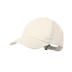 Vue Casquette Daimat de couleur beige| Krokrodeal