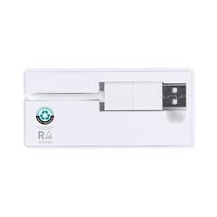 Vue Port USB Nofler RCS de couleur blanc| Krokrodeal