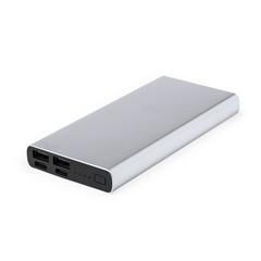 Vue Power Bank Tornad de couleur gris| Krokrodeal
