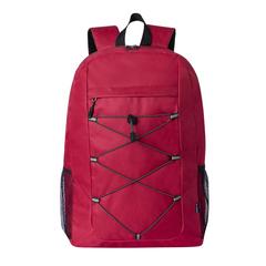 Vue Sac à Dos Manet de couleur rouge| Krokrodeal