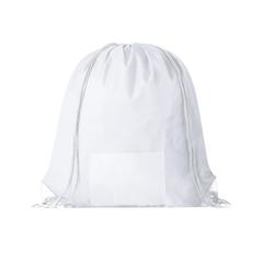Vue Sac à Dos avec Porte Numero Selasi de couleur blanc| Krokrodeal