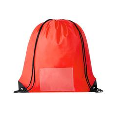 Vue Sac à Dos avec Porte Numero Selasi de couleur rouge| Krokrodeal