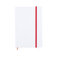 Vue Bloc Notes Sublimation Groly de couleur rouge| Krokrodeal