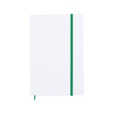 Vue Bloc Notes Sublimation Groly de couleur vert| Krokrodeal