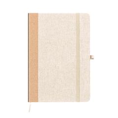 Vue Bloc Notes Andrik de couleur beige| Krokrodeal