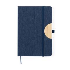 Vue Bloc Notes Support Jibs de couleur bleu| Krokrodeal