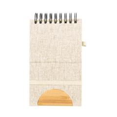 Vue Cahier Support Alyxa de couleur beige| Krokrodeal